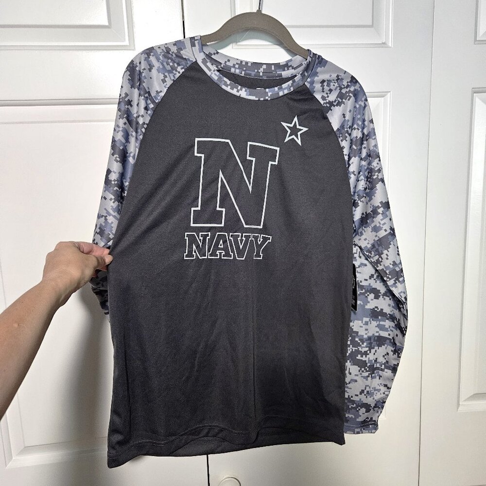 Navy OHT Long Sleeve Shirt